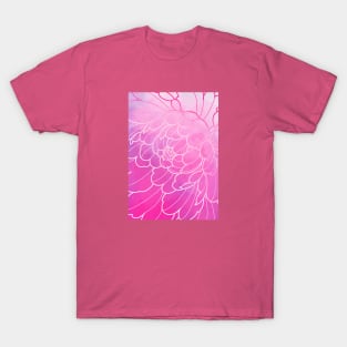 pastel pink peony flower T-Shirt